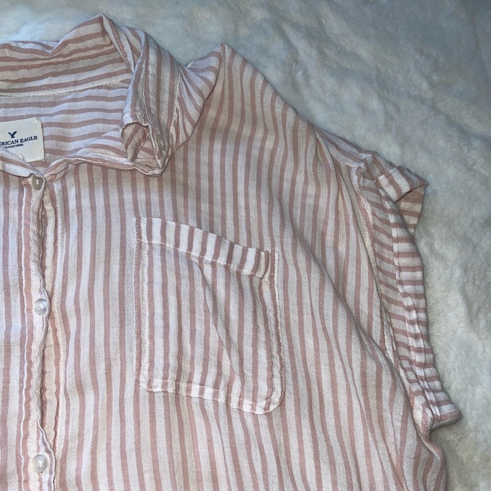 American eagle button down
